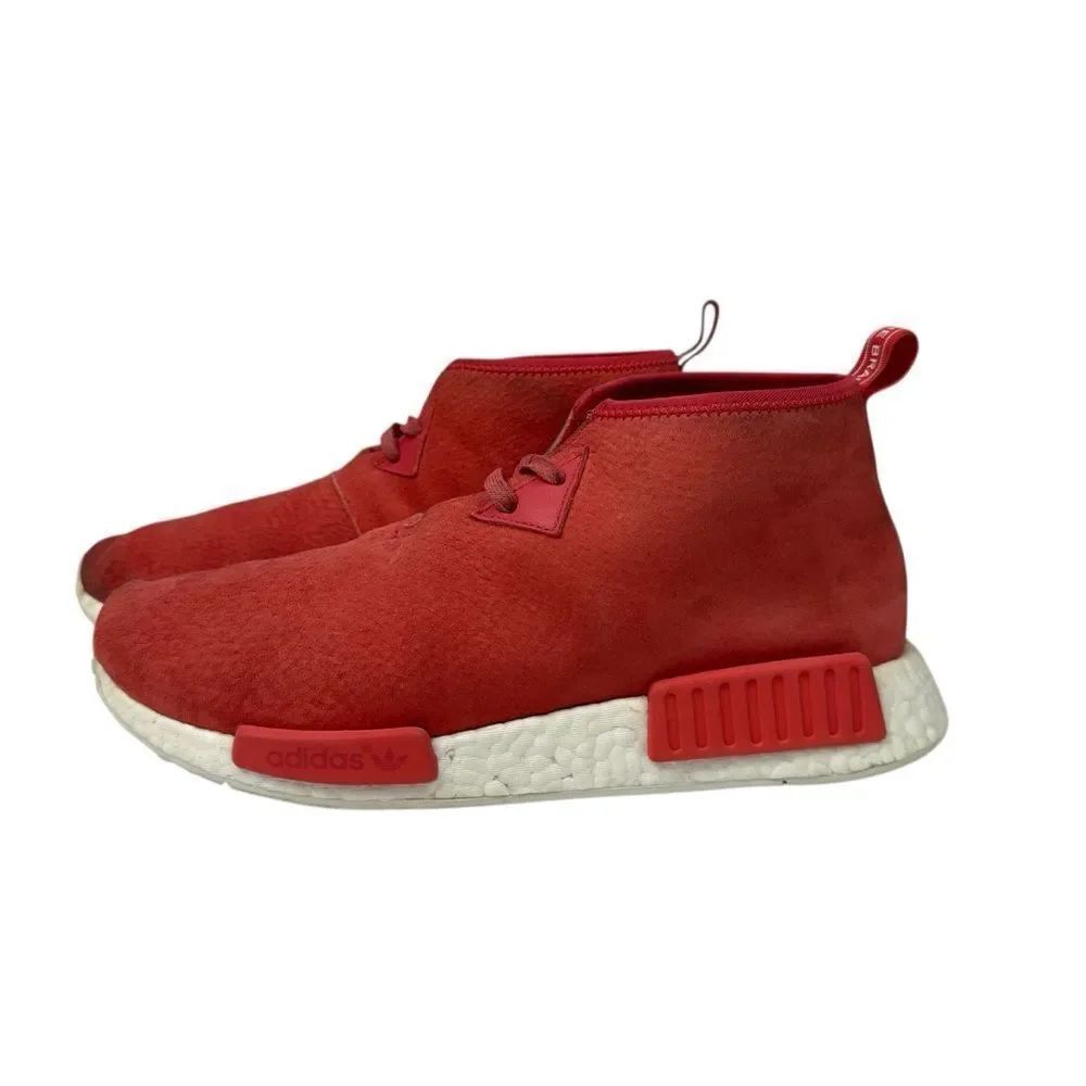 adidas NMD C1 Lush Red S79147 Mens Size 10 Chukka Boost 2016